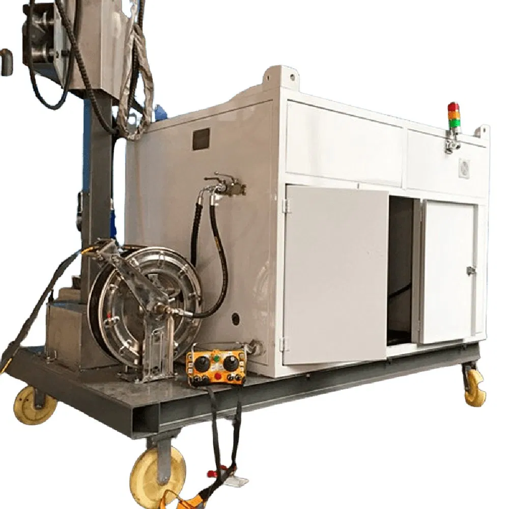 High-Efficiency Automated IBC Tote Cleaning System for Food &amp; Beverage