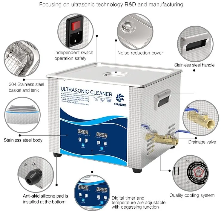 Ultrasonic Cleaner Detail 1