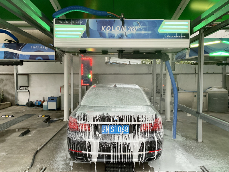 Shanghai Kuolong 360 Non-Contact Automatic Car Washing Machine and Equipment