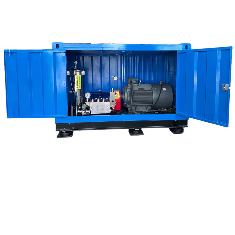 240bar Water Jet Hrdro Jet Cleaner Industrial Automatic High-Pressure Cleaning System