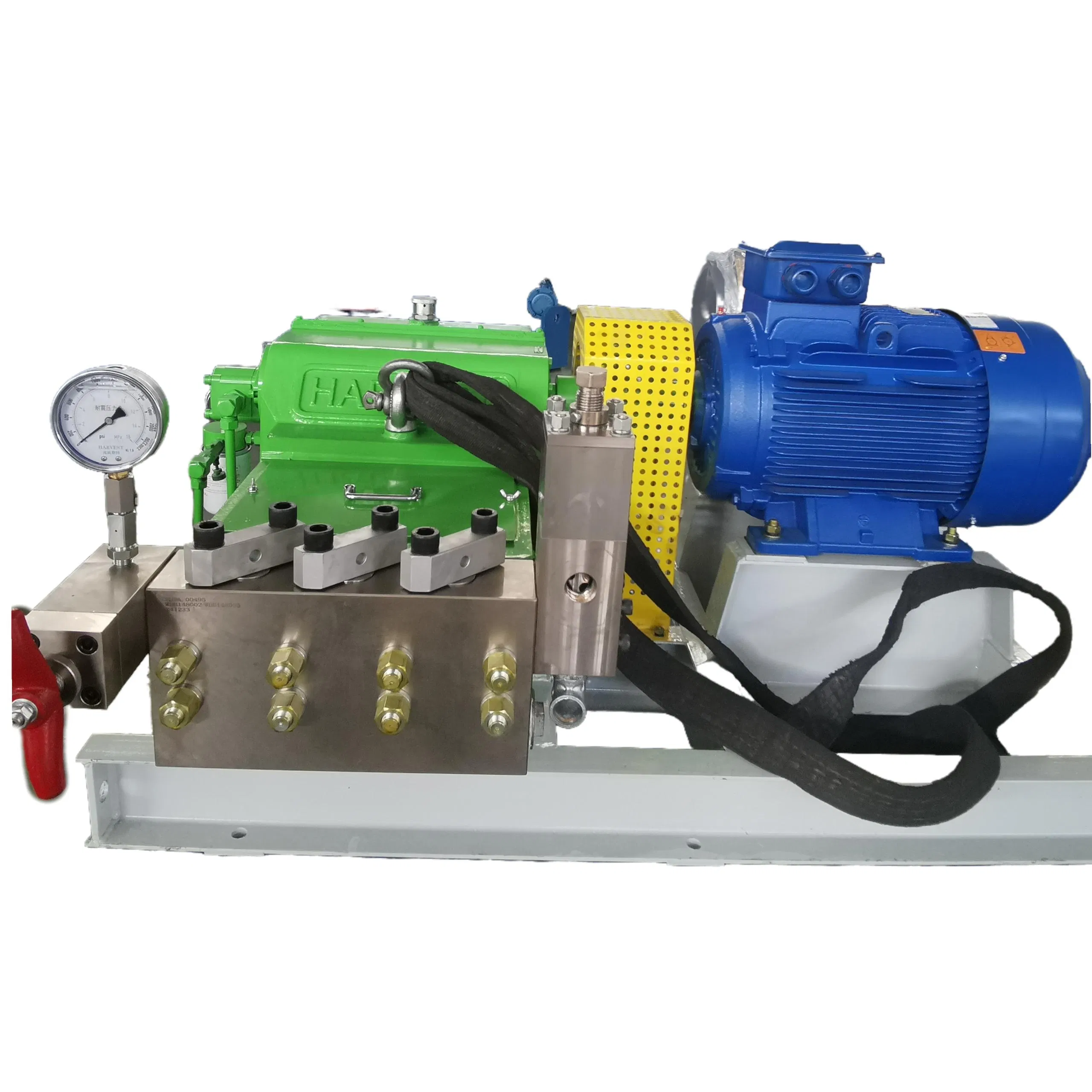 11000psi 120L High Pressure Waterjet System for Hull Cleaning and Derusting