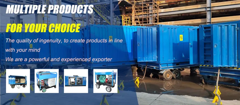 High Pressure Drain Cleaning Machine