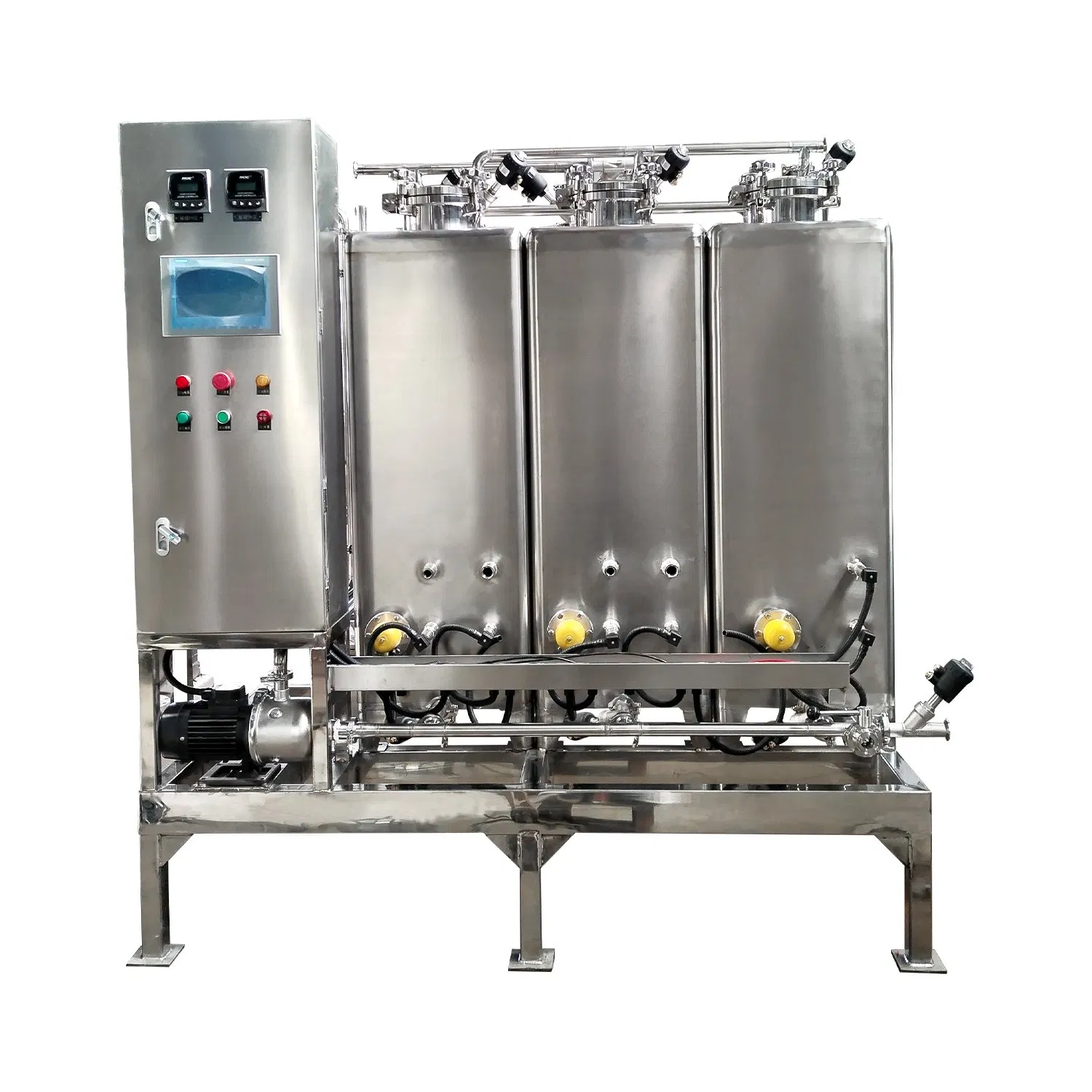 Premium Beer Equipment Fermentation Tank with CIP Cleaning System and Vertical Stacked Tank for Beer