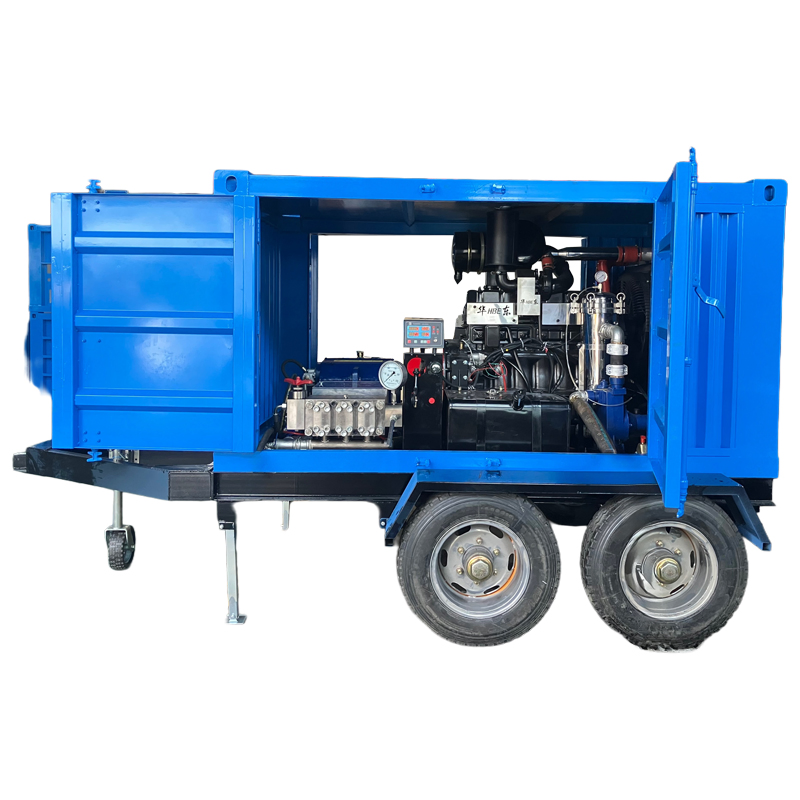 Water Jet Blasting 1000 Bar Hydro Jetting &amp; High Pressure Cleaning System