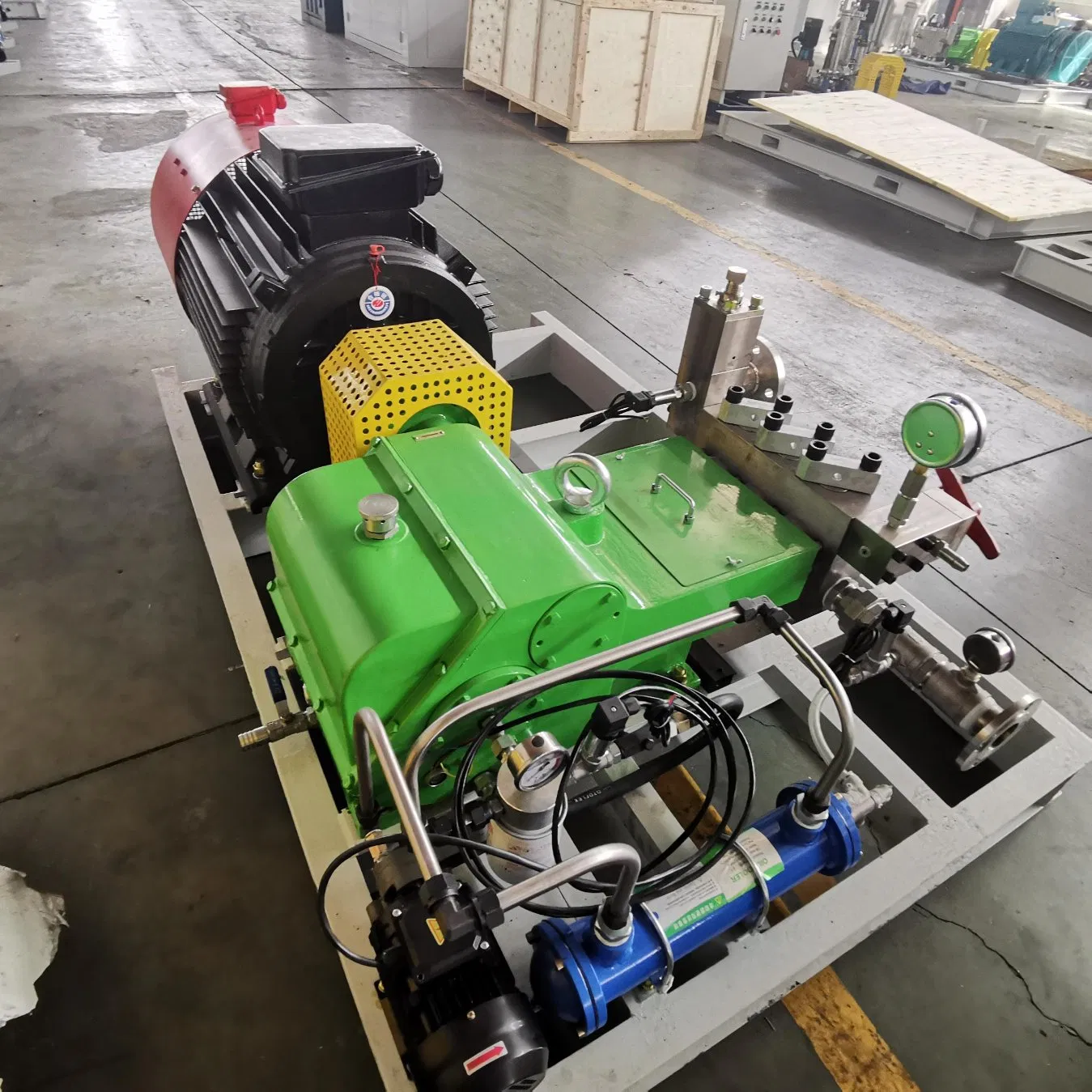 High Efficiency High Pressure Cleaning Equipment for Industrial Pipeline Descaling