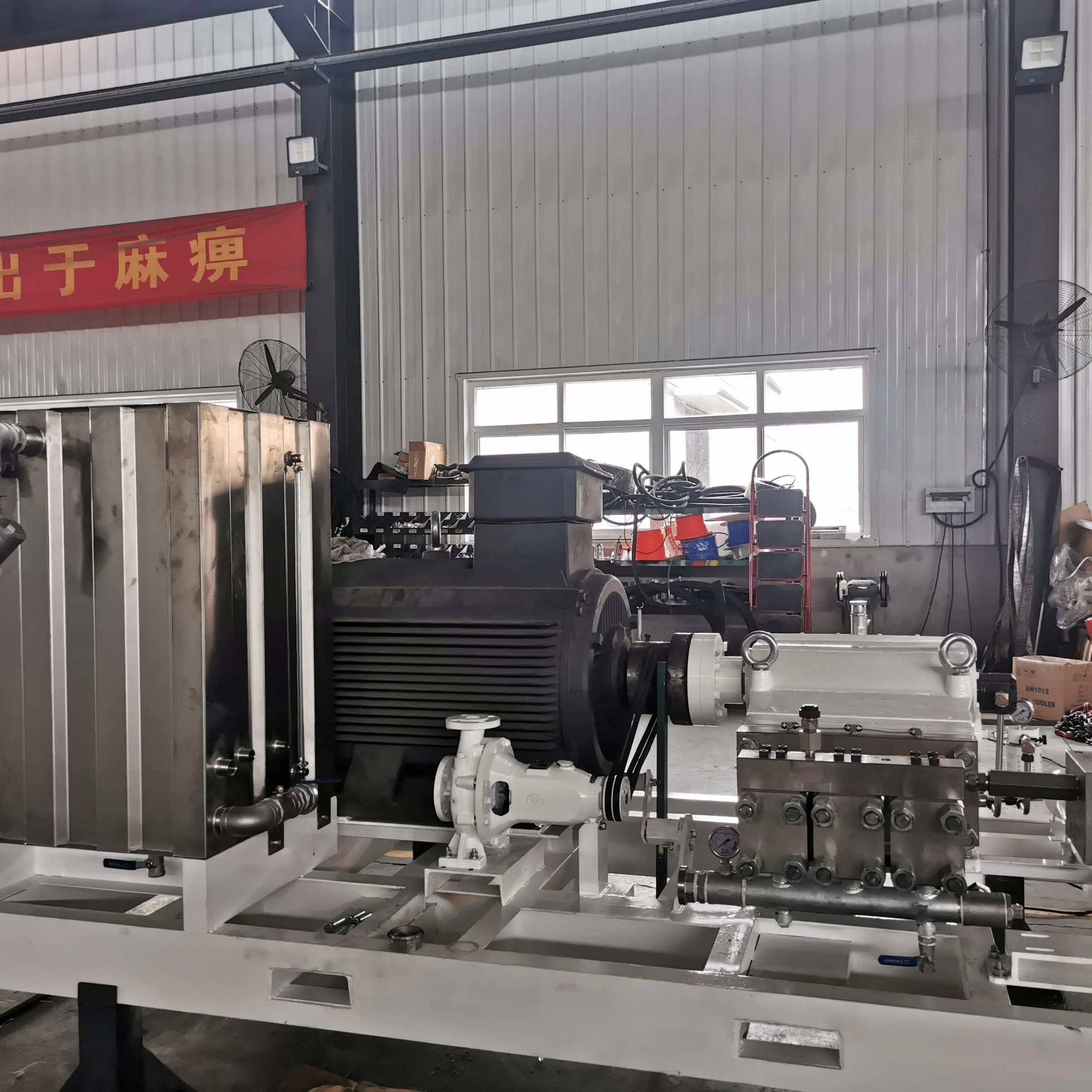 180lpm 1650bar High Pressure Cleaning and Descaling Equipment for Industrial Pipelines