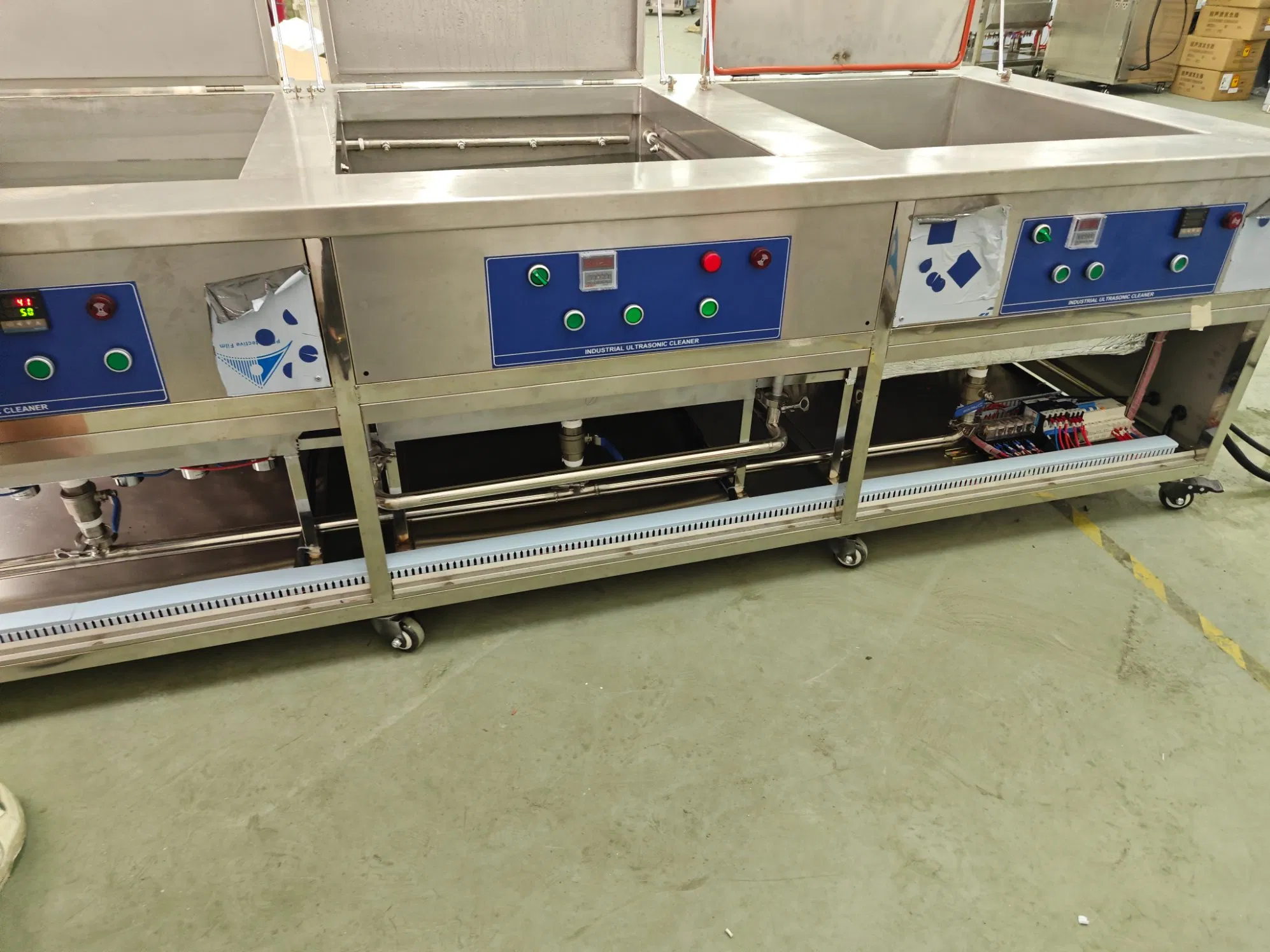 Bearing Vehicle Parts Multi Cabinets with Rinsing Drying Ultrasound Ultrasonic Cleaning System