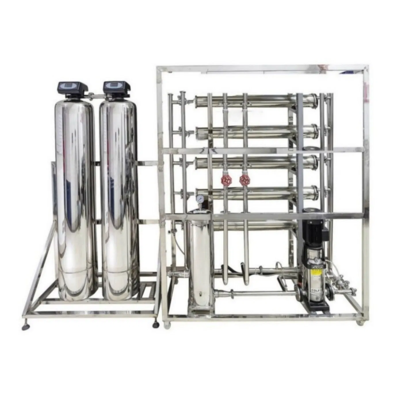 Industrial Reverse Osmosis Water System with Automatic Flushing