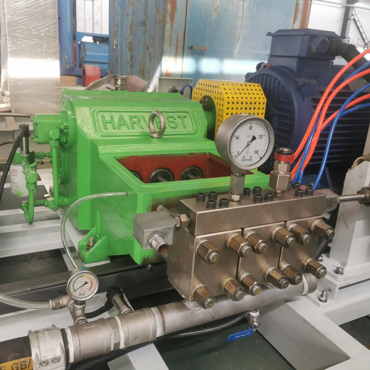 48lpm High Pressure Water Cleaning Equipment for Power Plant Condensers