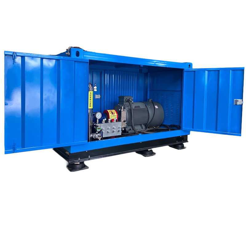 240bar Water Jet Hrdro Jet Cleaner Industrial Automatic High-Pressure Cleaning System