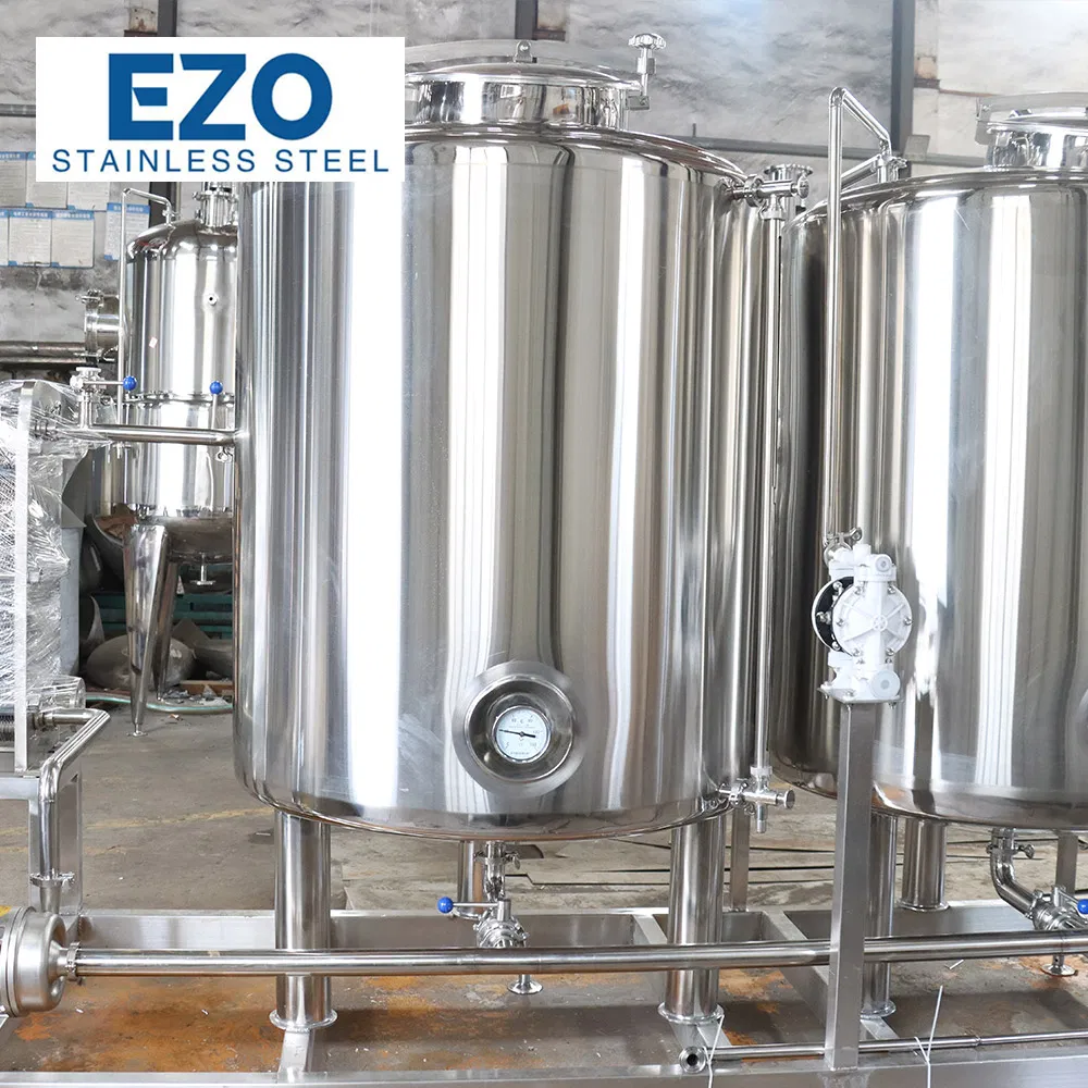 Stainless Steel Various Size Online 3 Tanks Automatic CIP Washing Cleaning System