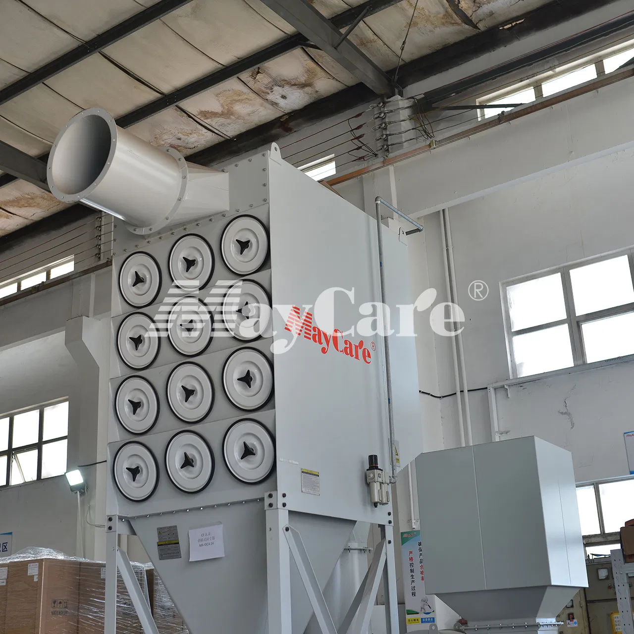 Maycare Advanced Dust Collection Equipment for Shot Blasting Processes