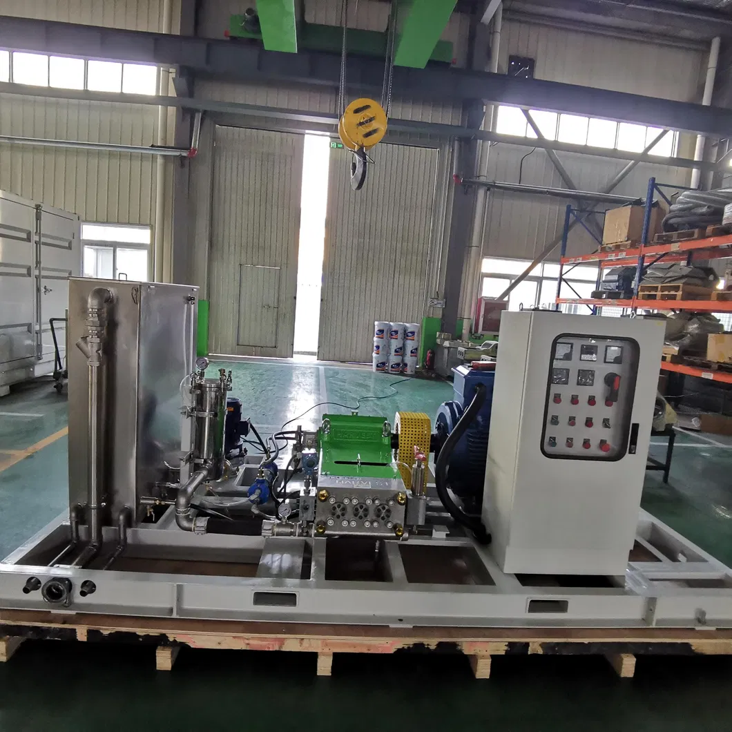 Pressure Waterjet Cleaning System 1