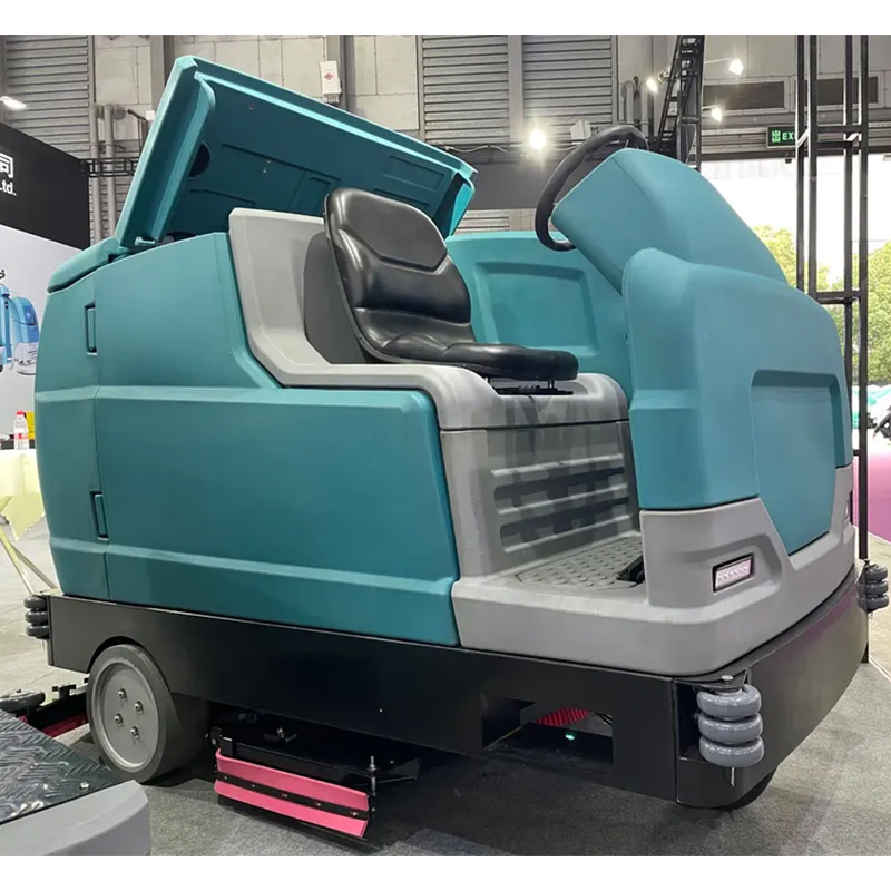 Driving Washing and Sweeping Machine Hospital Commercial Seat Type Mopping Floor Cleaning Equipment