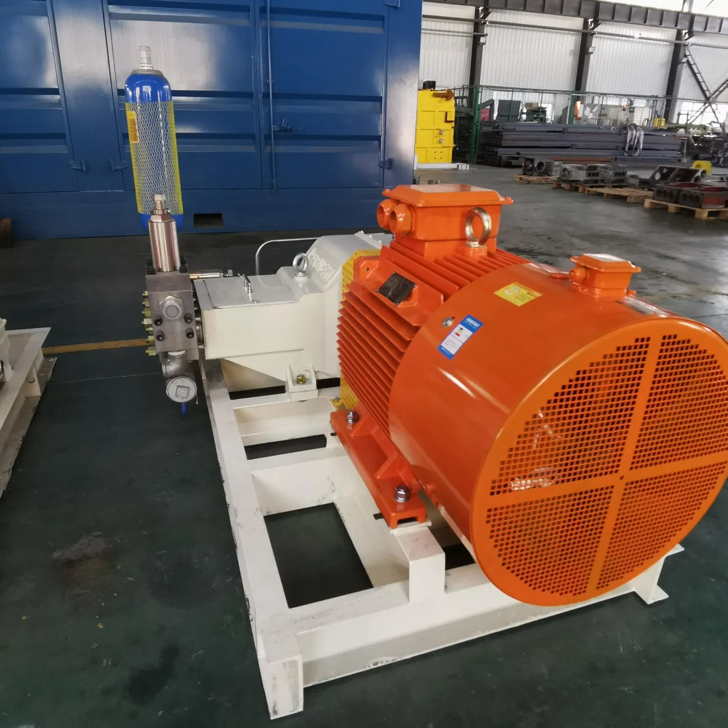 240bar 510lpm High Pressure Waterjet System for Precision Industrial Parts Cleaning