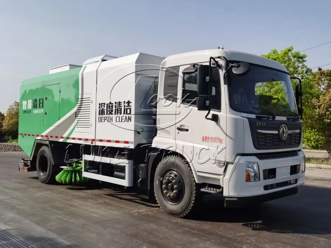 Road Sweeper Side View