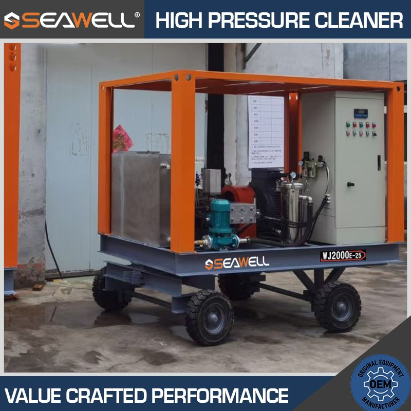 High Strength Seawell Sw-40 Sw-100 Sw-200 40MPa 100MPa 200MPa High Pressure Washer Hot Water Pressure Washer Pressure Cleaning Pressure Washing Equipment