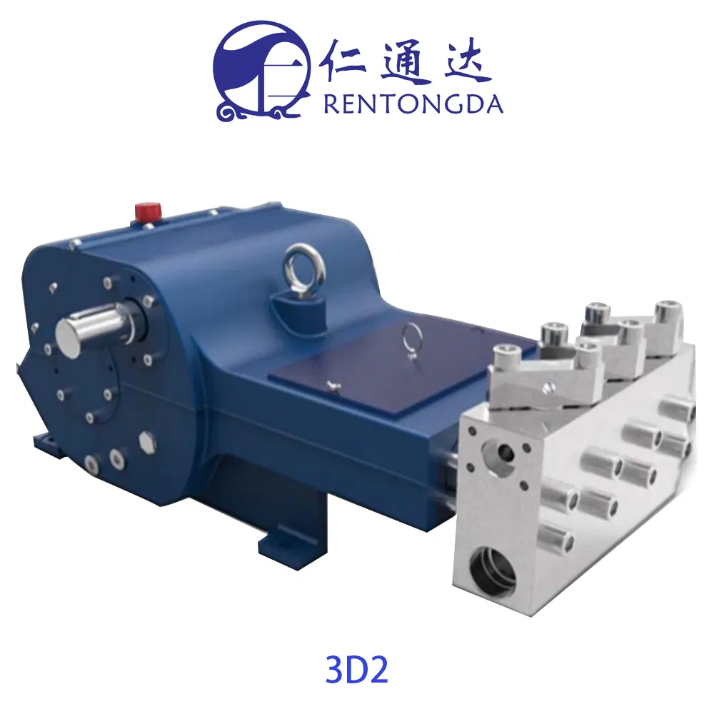 3D2 High-Pressure Plunger Pump Cleaning and Suction Pipeline System Combination