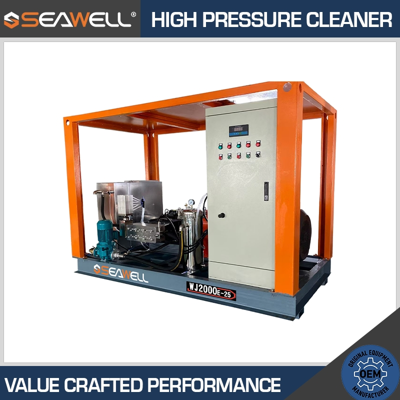 High Strength Seawell Sw-40 Sw-100 Sw-200 40MPa 100MPa 200MPa High Pressure Washer Hot Water Pressure Washer Pressure Cleaning Pressure Washing Equipment