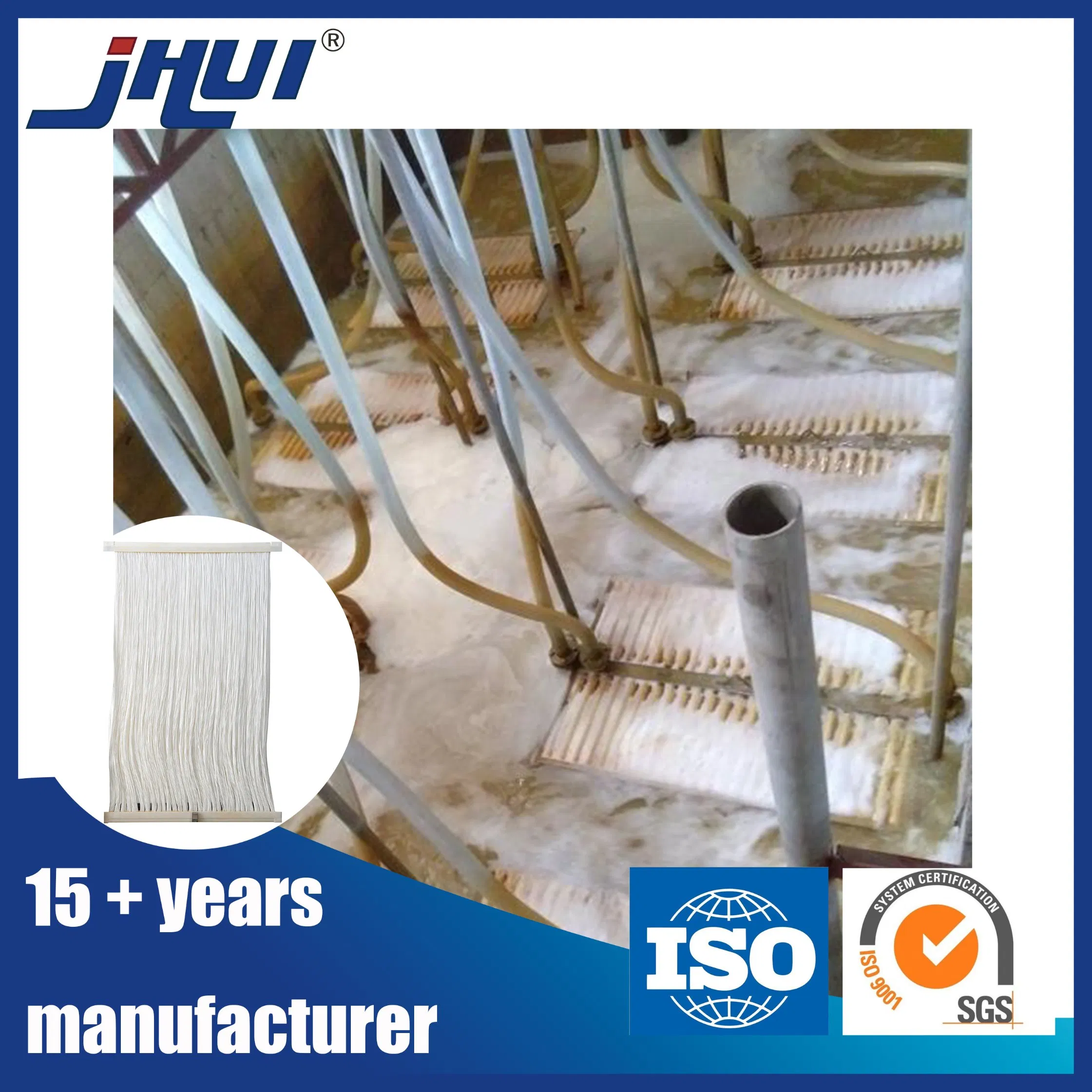 Jhui Membrane Bioreactor Mbr Module PVDF Hollow Fiber Bioreactor Mbr System