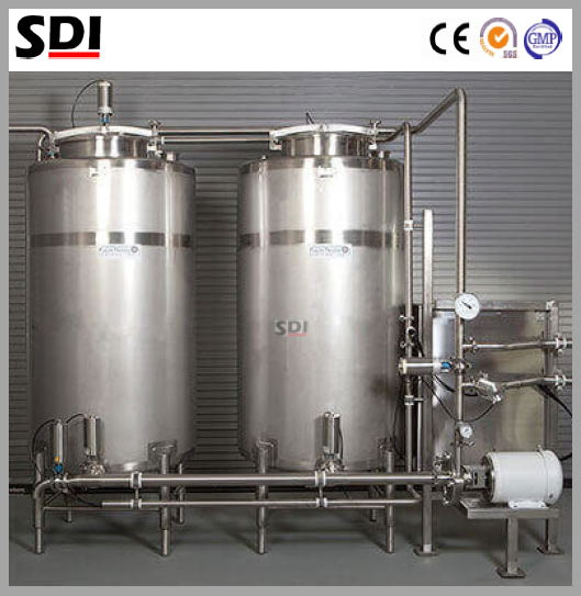 Stainless Steel Automatic Clean in Place Equipment CIP Tank Cleaning System
