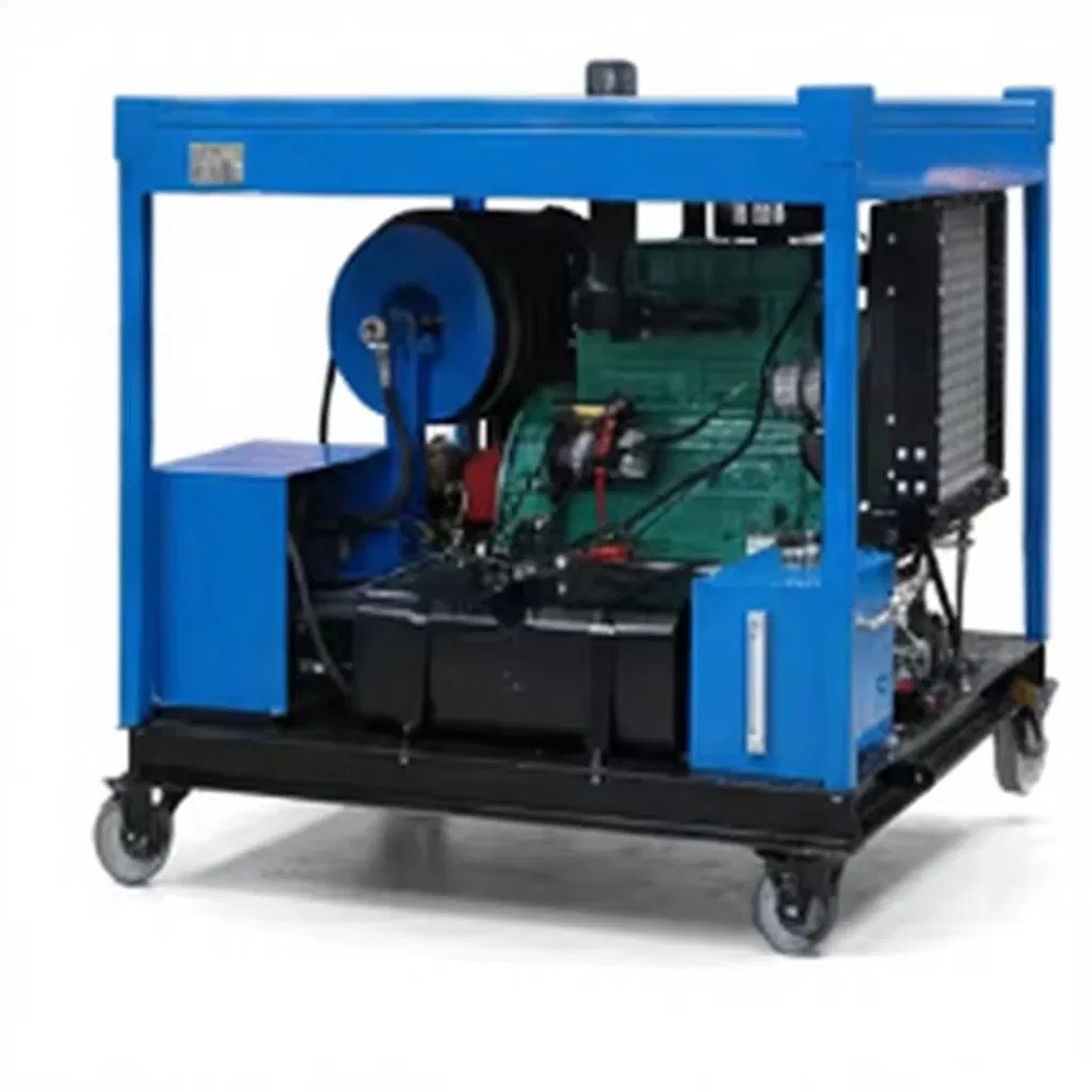 Multi-Purpose High Pressure Water Jetting System Industrial Drain Unclogging and Cleaning