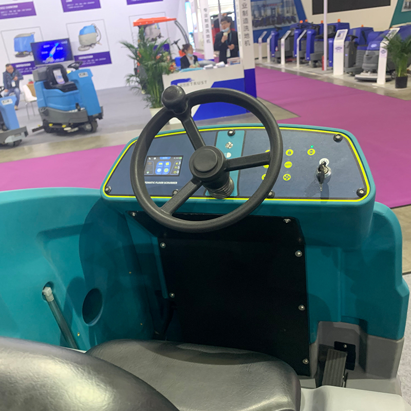 Driving Washing and Sweeping Machine Hospital Commercial Seat Type Mopping Floor Cleaning Equipment