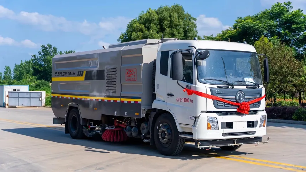 Road Cleaning Machine View 2