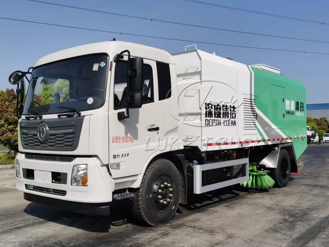 Airport Mining Area Deep Cleaning Road Sweeper Truck High-End Road Washing Sweeper Street Sweeper Street Cleaner Machinery Price
