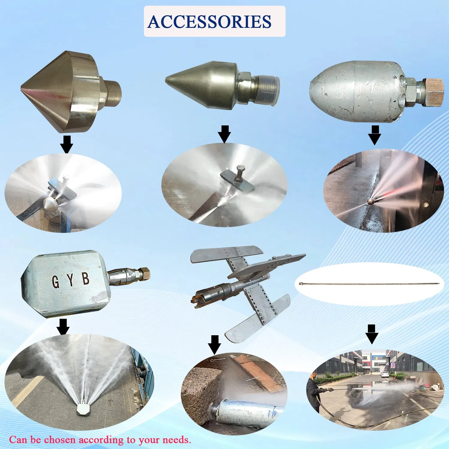 100-800mm Diesel Sewer Jetting Machine High Pressure Water Jet Cleaner Drain Pipe Cleaning Equipment