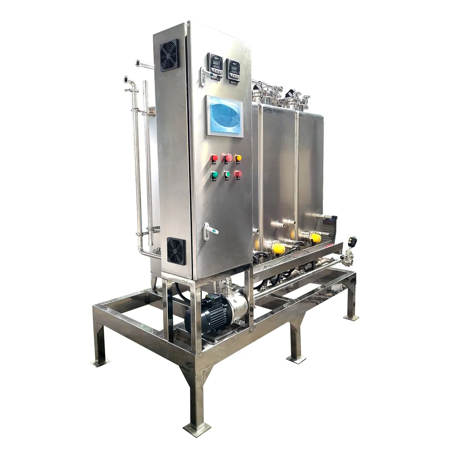 Premium Beer Equipment Fermentation Tank with CIP Cleaning System and Vertical Stacked Tank for Beer