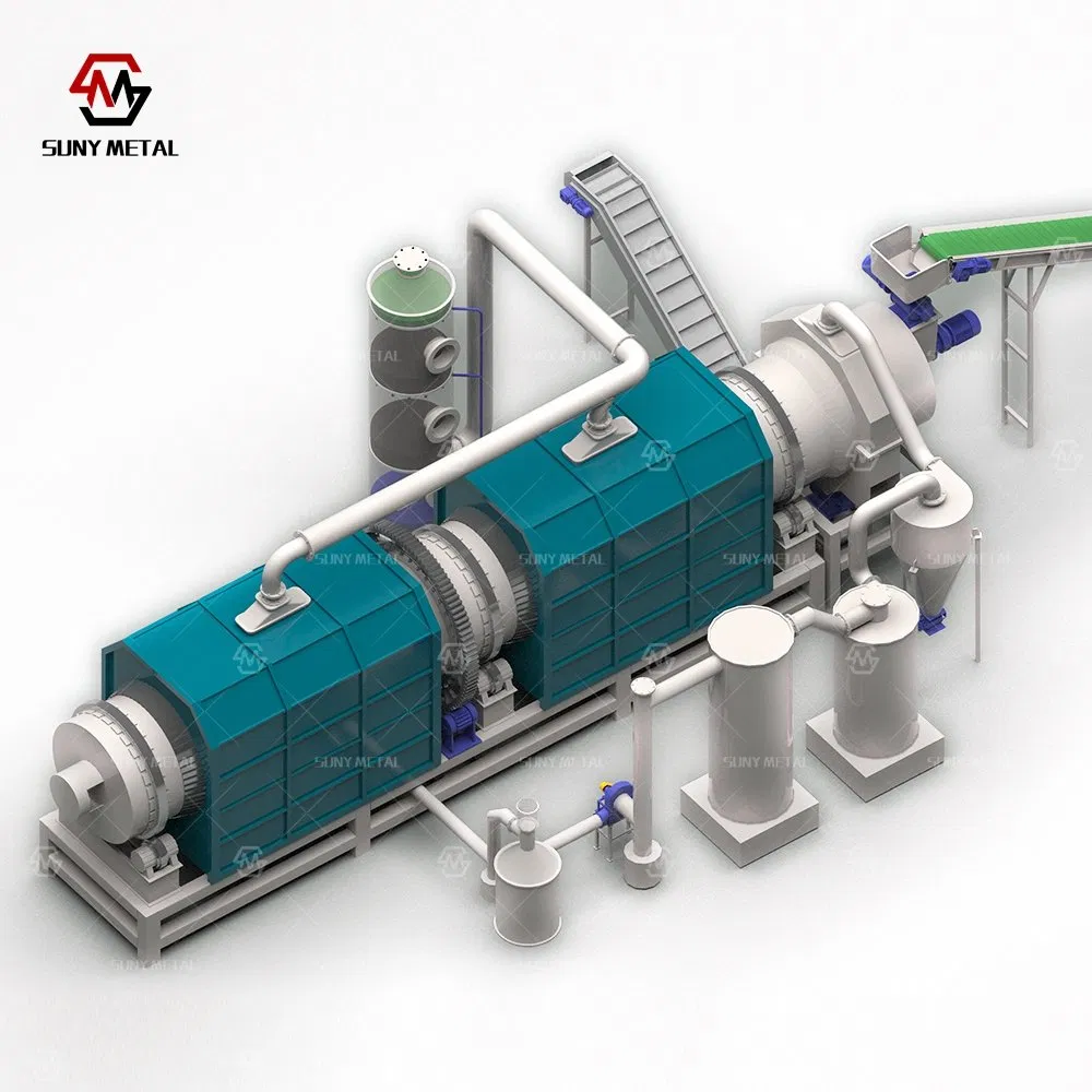 Heavy Duty Paint Cleaning Aluminum Ubc Cans Removing Equipment