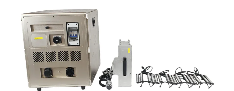 Tethered UAV System Cleaning High-Rise