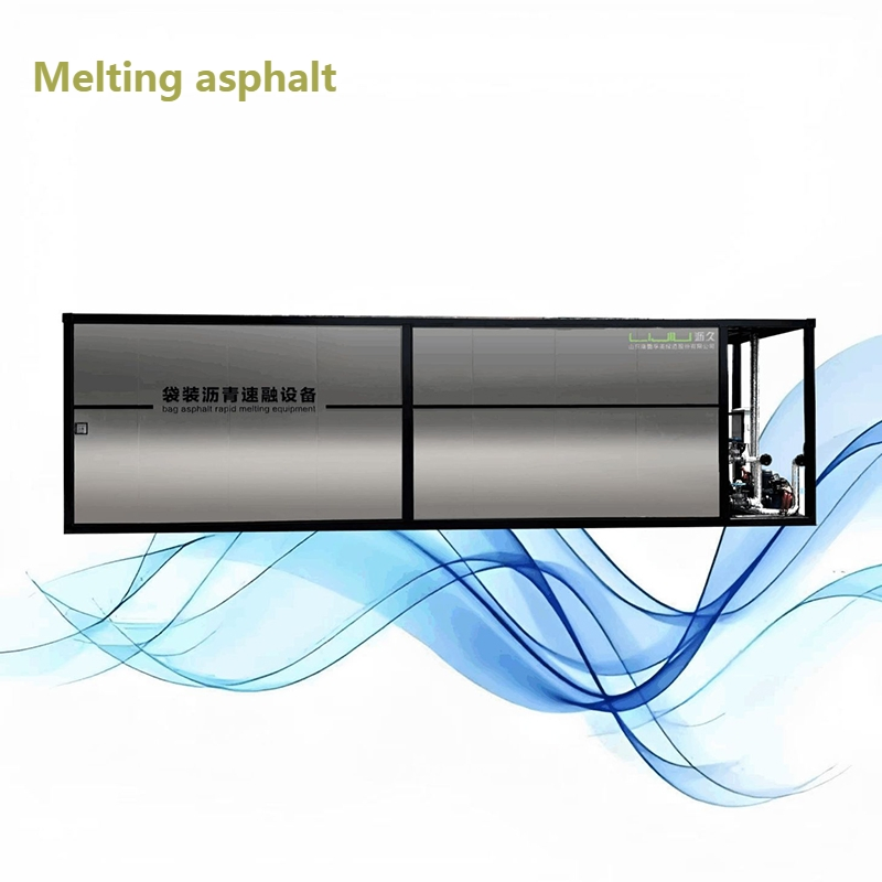 Heavy Duty and Durable Asphalt Melting Equipment for Road Cleaning Purposes