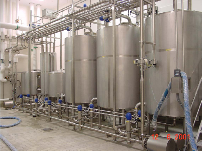 304 Stainless Steel PLC Control Automatic Clean in Place Equipment CIP Tank Cleaning System for Dairy Fruit Juice