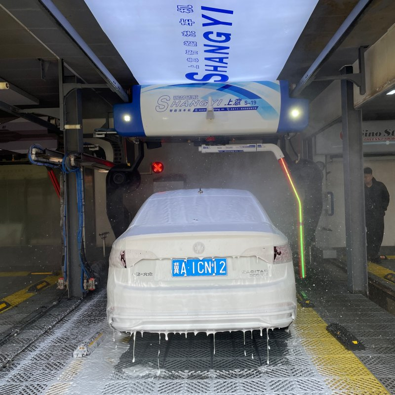 3+N Pipeline Separation with Hot-DIP Galvanized and Coated Frame Automatic Touchless/Brushless Auto Car Washing S19/Machine/Equipment