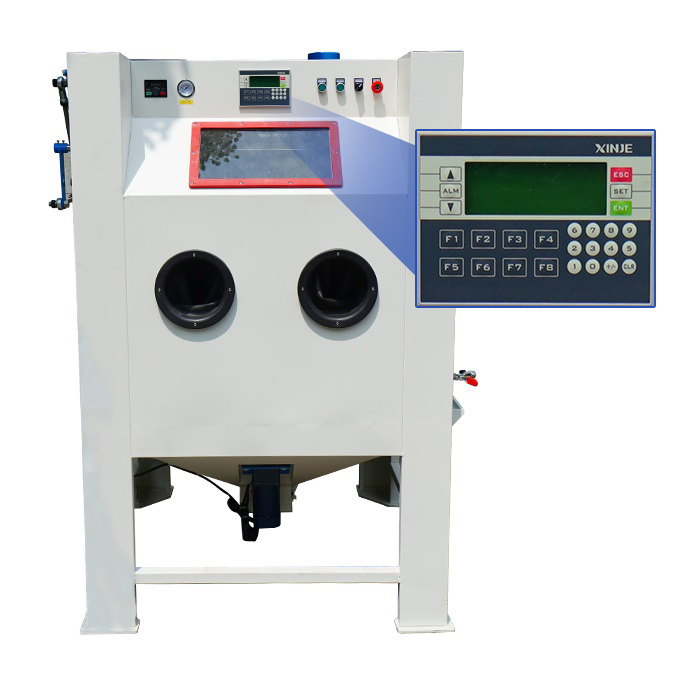 Automatic Sand Blasting Machine Industrial Sandblaster Equipment with Turntable for Heavy and Complex Workparts