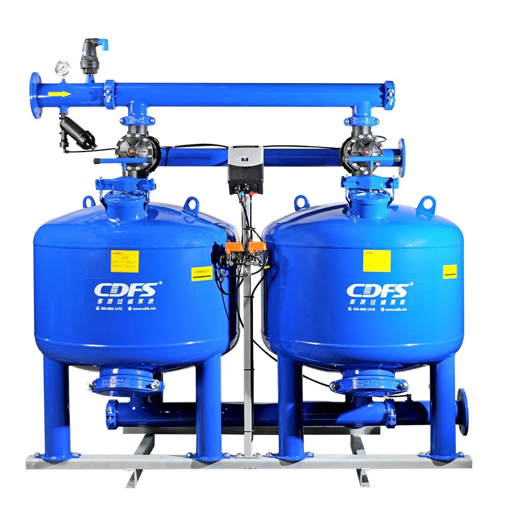 Slef-Cleaning Back-Flushing Water Treatment Farm Sand Tank China Irrigation System