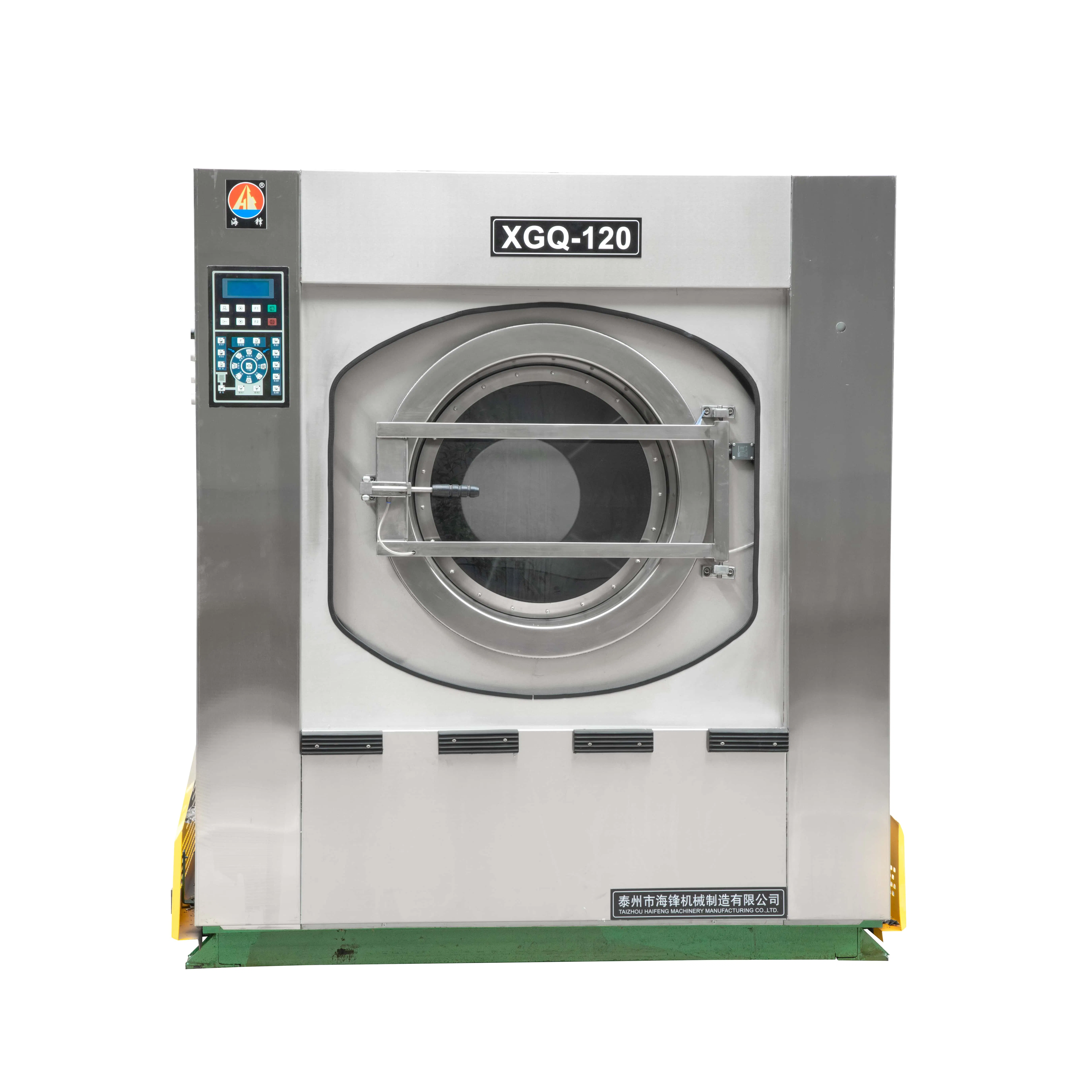 Industrial Front Load Heavy Duty Commercial Laundry Washer Extractor Laundry Washing Machine Railway Station Air Lines Linens Cleaning Equipment