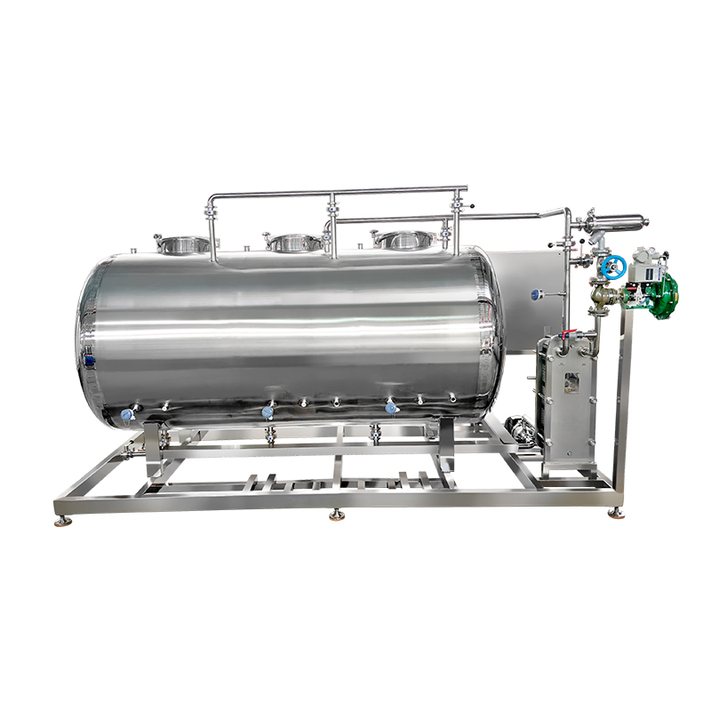 Maike 1-Ton Semi-Automatic Three Tank Split CIP Cleaning System for Liquid Filling Production Line Pipeline Equipment Cleaning