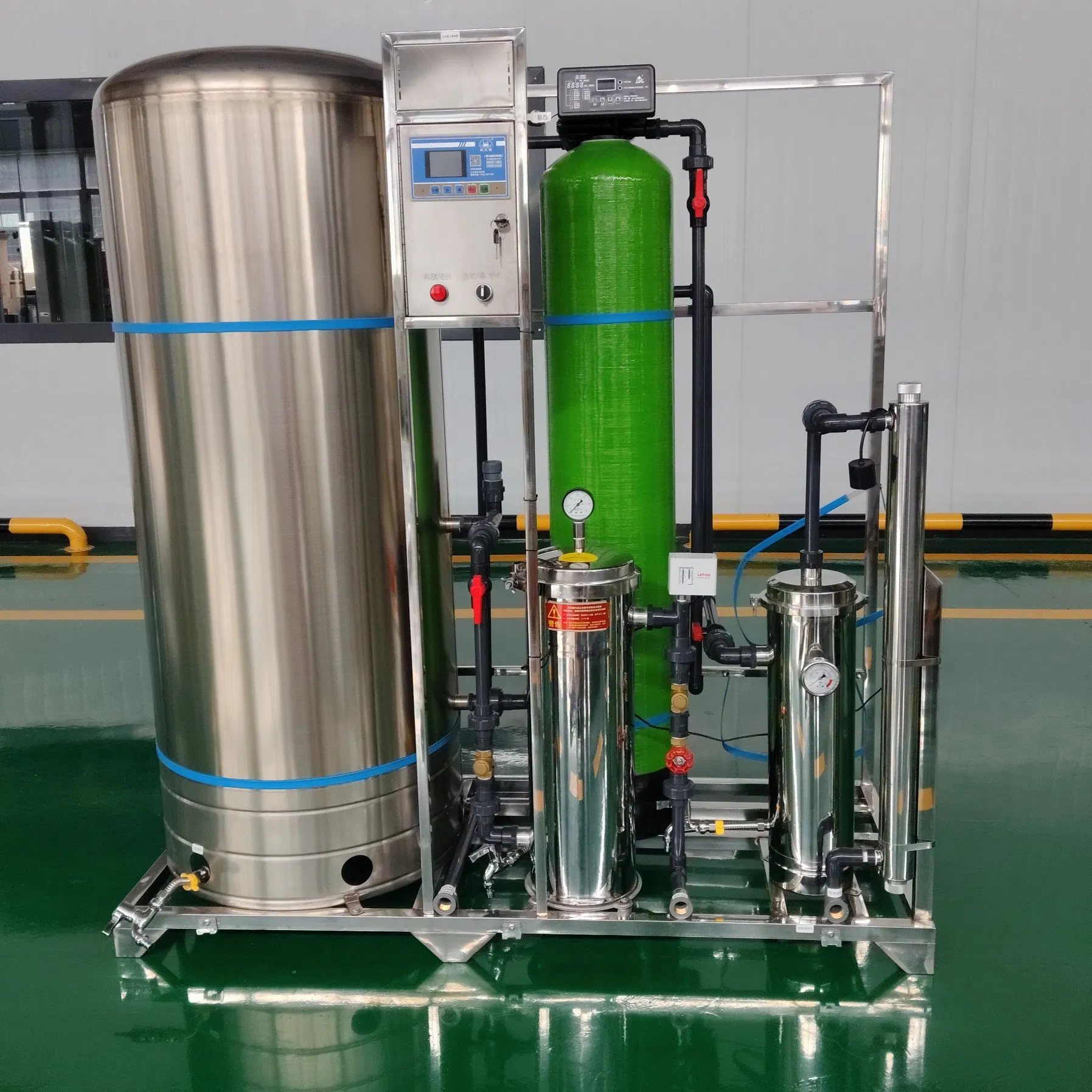 Advanced Integrated Water Treatment System with 550 Lph Capacity