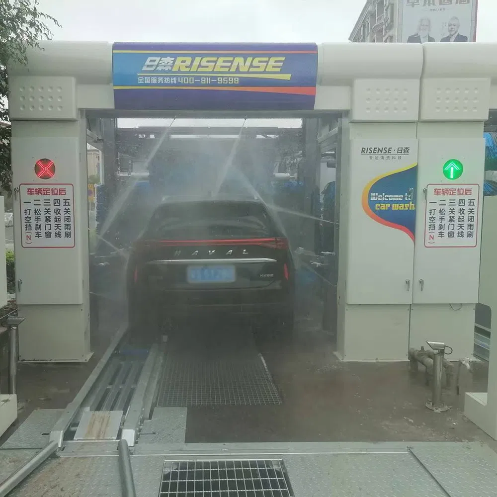 Advanced Vehicle Cleaning System with High-Tech Control Mechanisms