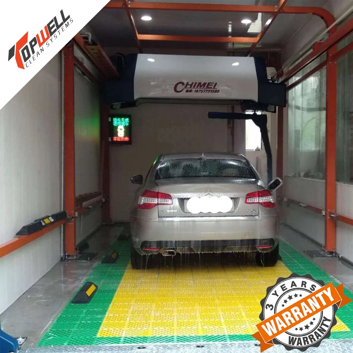 Topwell Professional Touchless Car Wash Equipment Manufacturer, with 3years Warranty
