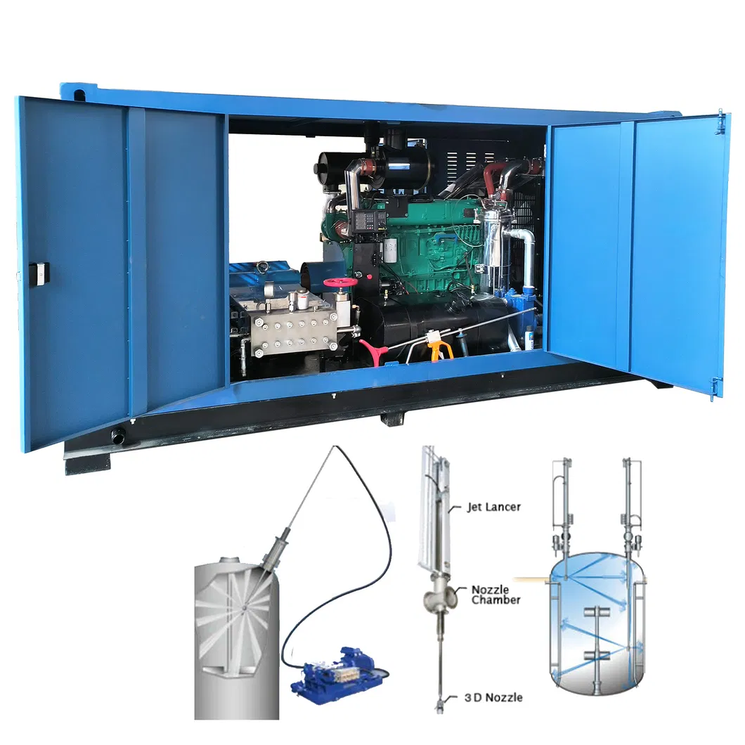 Fully Automatic High Pressure Water Jet Cleaning System