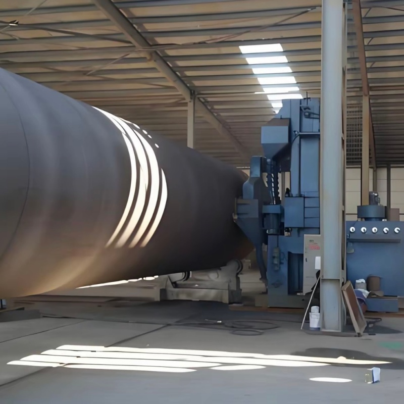 Gw Type Pipeline External Wall High-Power Shot Blasting Cleaning Equipment