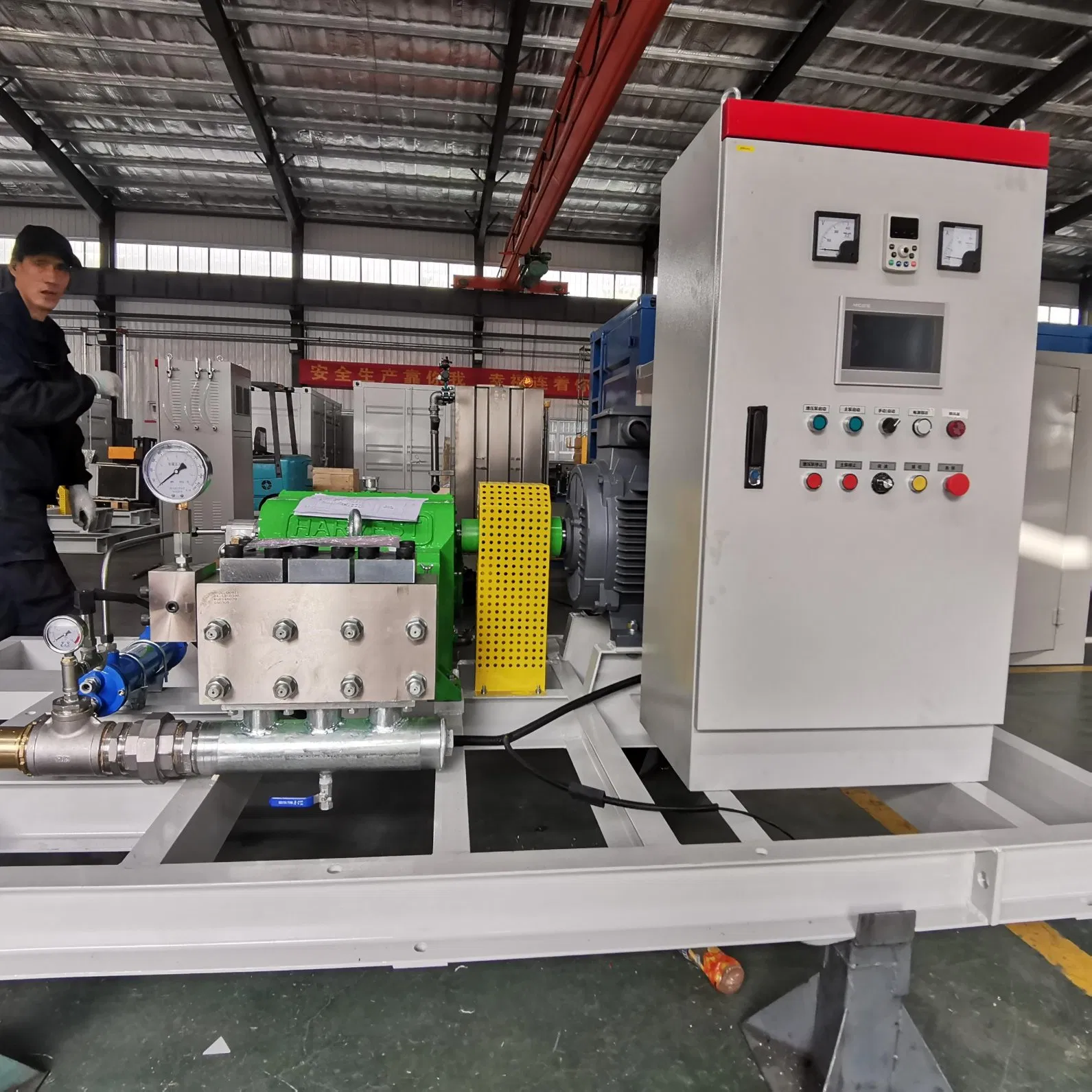 510lpm High Pressure Plunger Equipment for Industrial Cleaning and Descaling