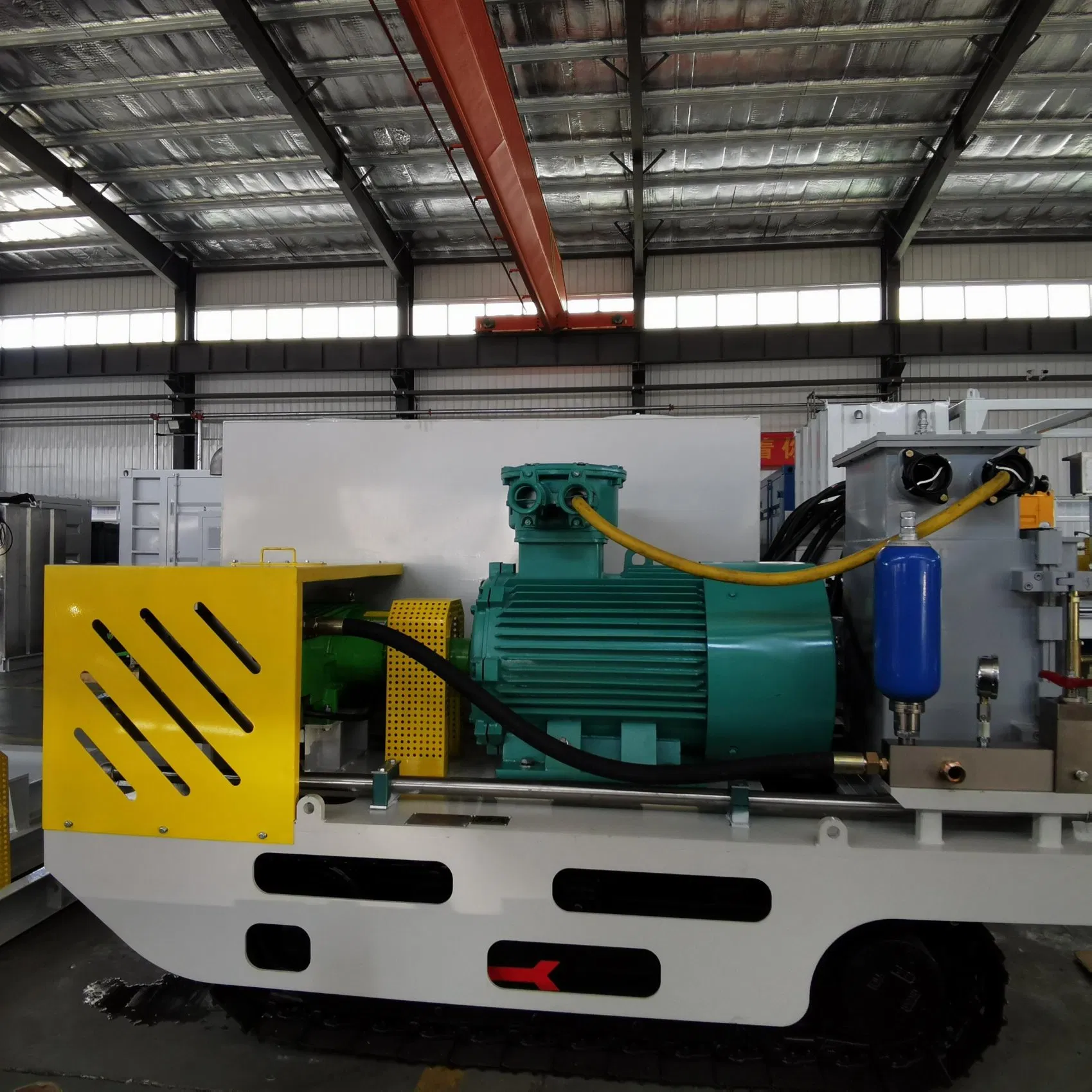 500lpm 110kw High Flow High Pressure Cold Water Cleaning Equipment