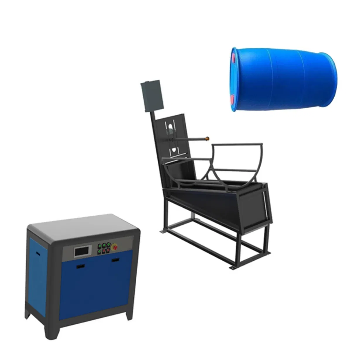 High-Efficiency Automated Heavy-Duty 50 Gallon Cleaning Systemfor Chemical Plants Industrial High-Pressure Internal Washing System