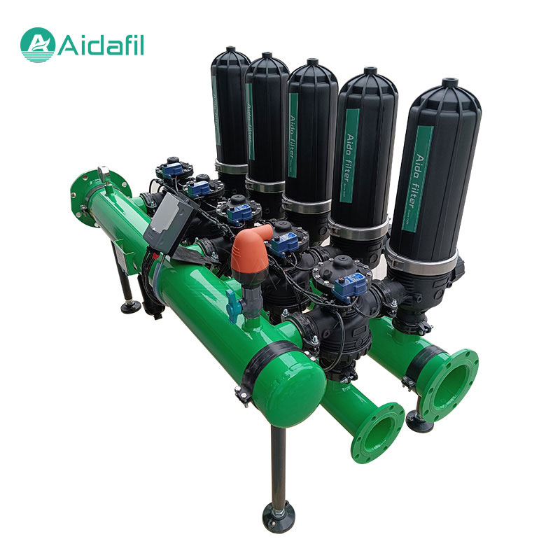 150mesh 3'' 3unit Auto Disc Filtration System for Agriculture &amp; Garden Irrigation