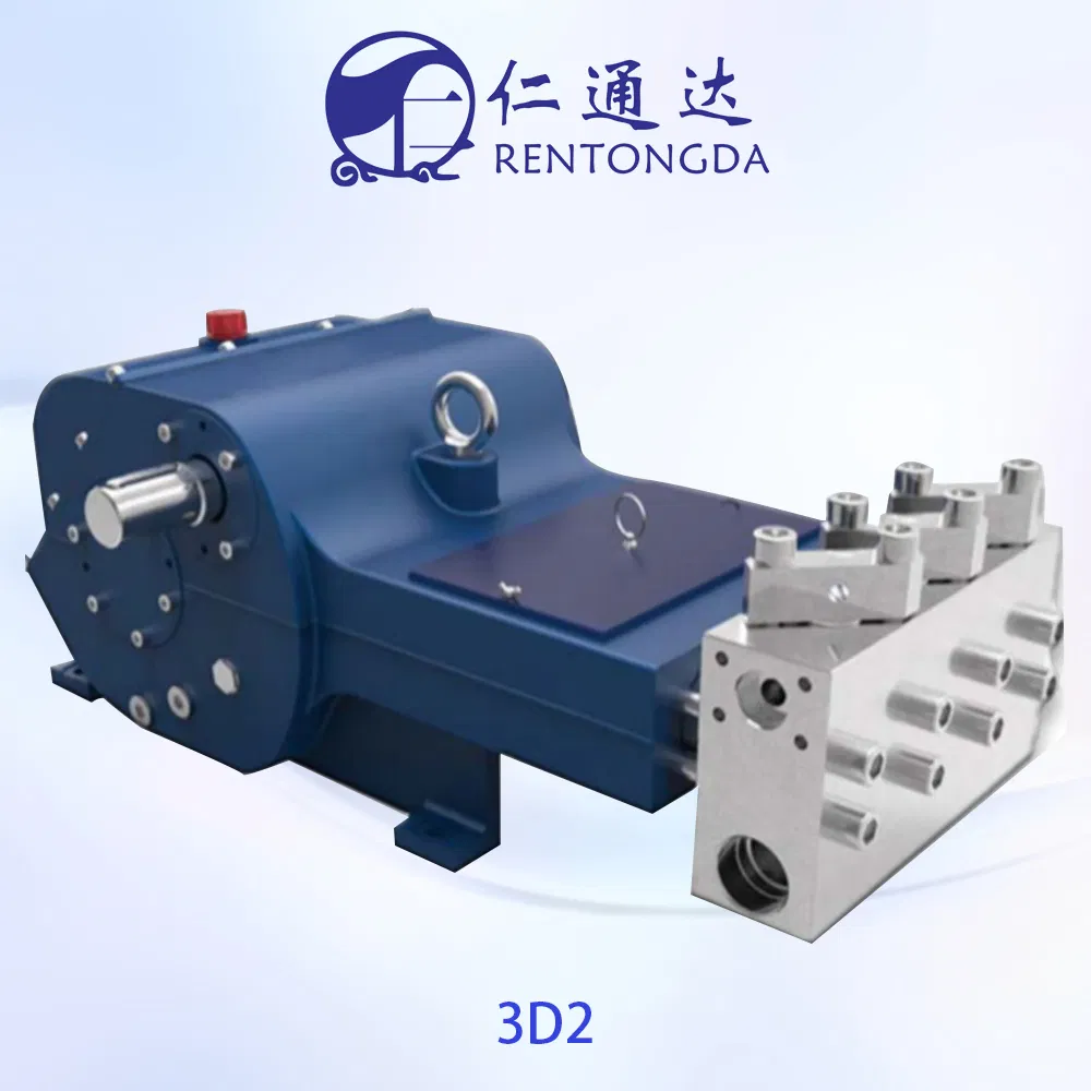 3D2 High-Pressure Plunger Pump Cleaning and Suction Pipeline System Combination